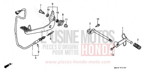 PEDALE GL1500CV de 1997